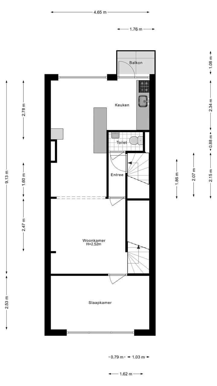 Foto 38 van Russischestraat 42-B02