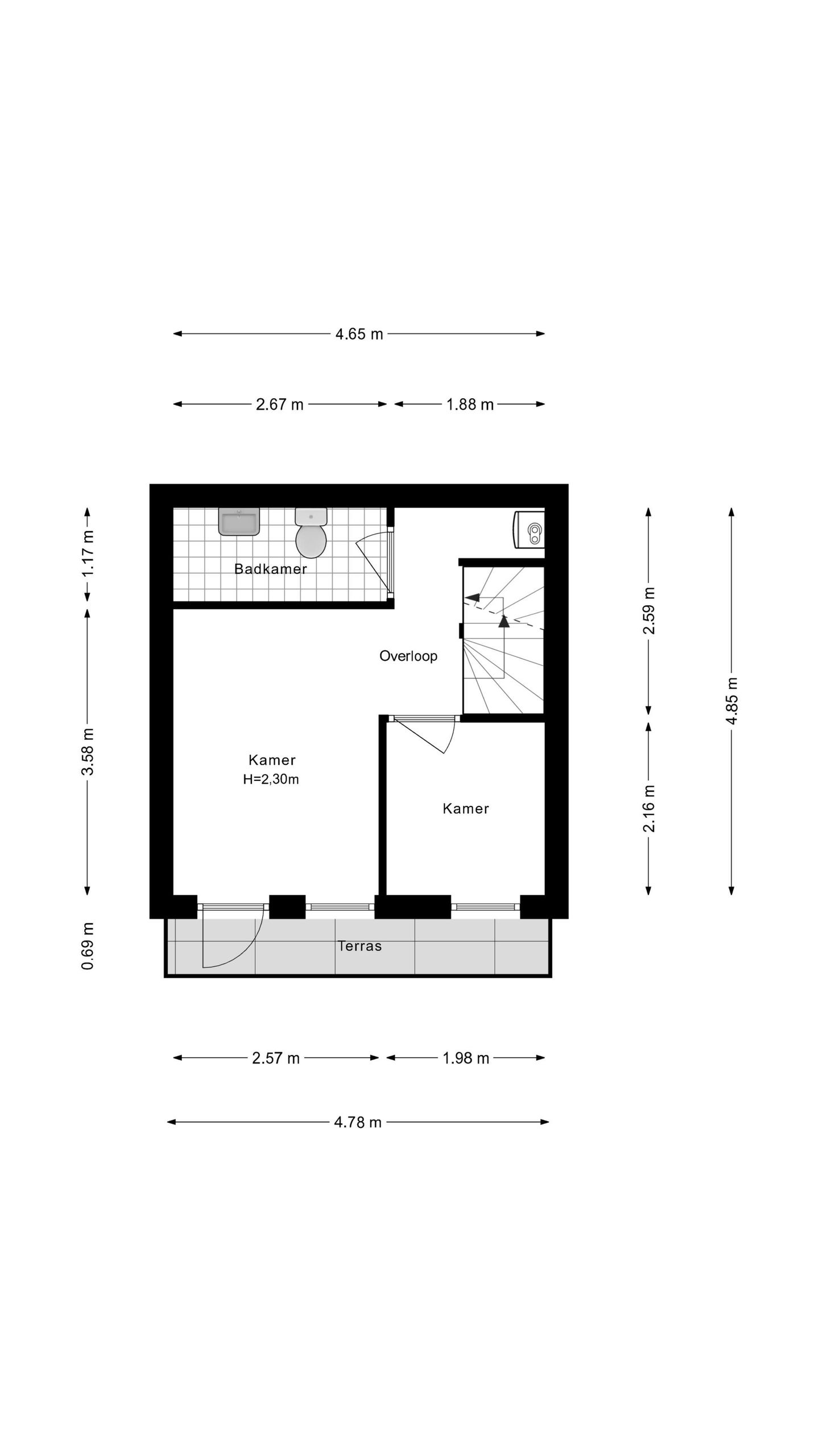 Foto 34 van Russischestraat 42-B02