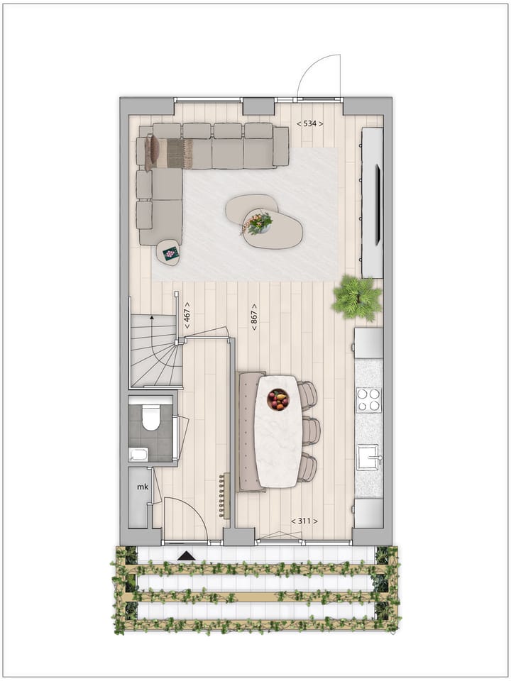 Foto 2 van Peaskeblom 11