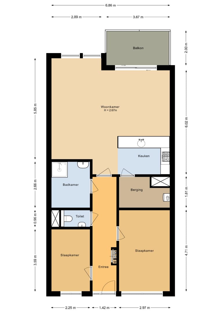 Foto 24 van Molenstraat 6-B5