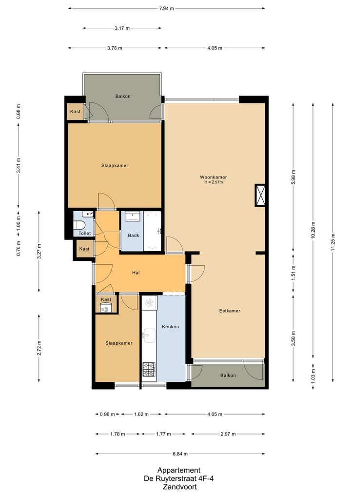 Foto 42 van de Ruyterstraat 4-F4