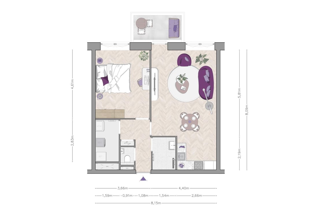 Foto 2 van Sterrenbergweg 60