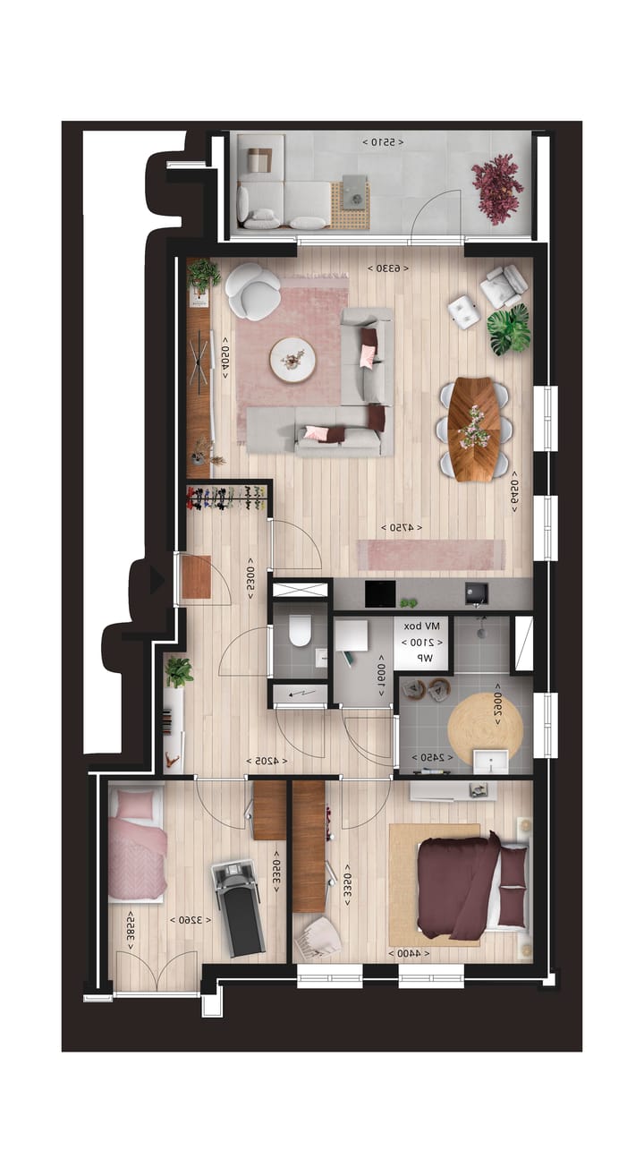 Foto 5 van Appartement (Bouwnr. 8)