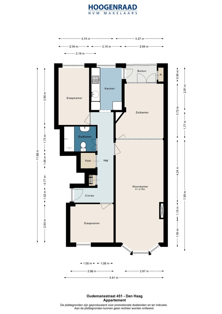 Foto 33 van Oudemansstraat 451