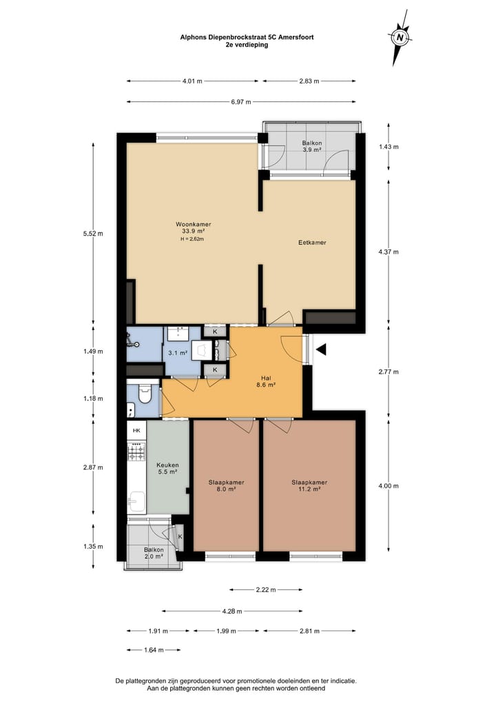 Photo 24 of Alphons Diepenbrockstraat 5-C