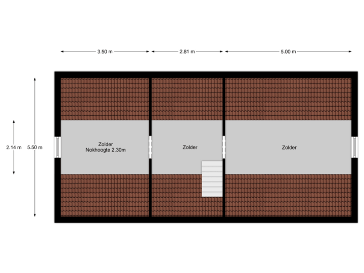Bijgebouw  1e verdieping