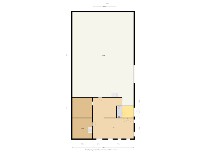 Bijgebouw begane grond