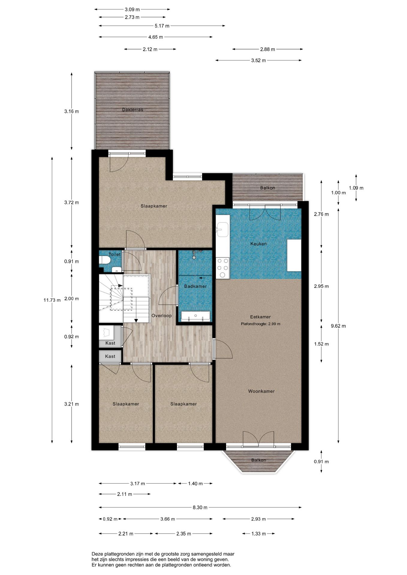 Foto 33 van De Constant Rebecquestraat 98