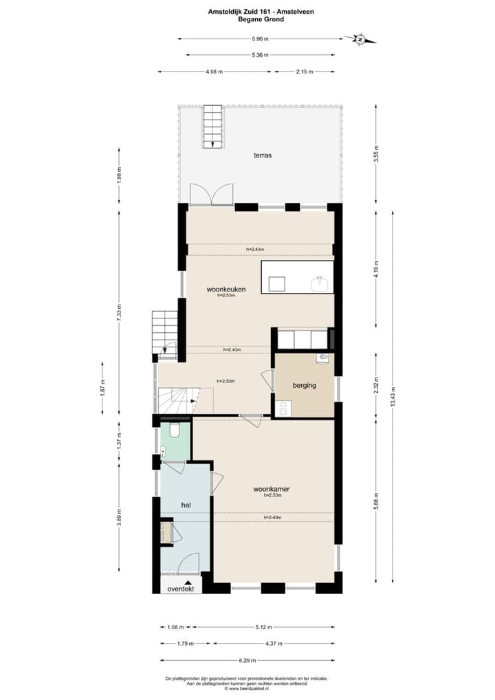 Foto 7 van Amsteldijk Zuid 161