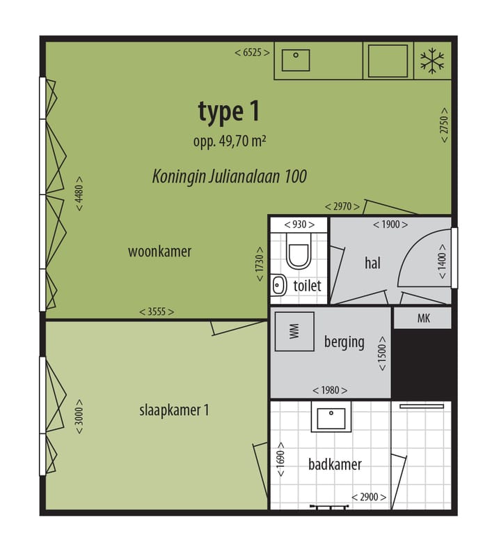 Foto 21 van Koningin Julianalaan 100