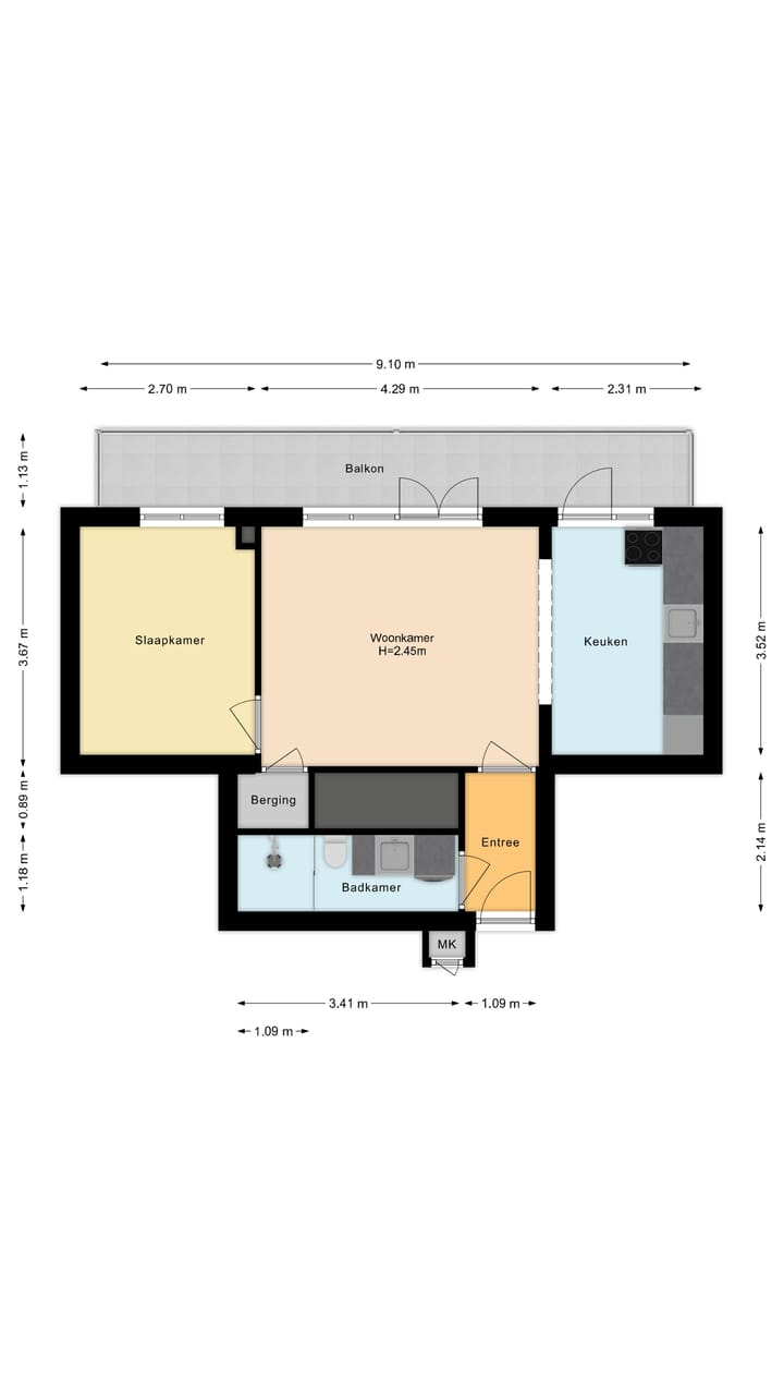 Foto 36 van Eerste Oosterparkstraat 174-H
