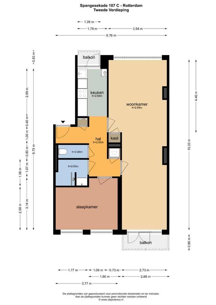 Foto 35 van Spangesekade 107-C