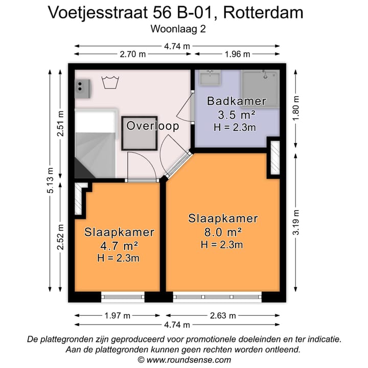 Foto 24 van Voetjesstraat 56-B01