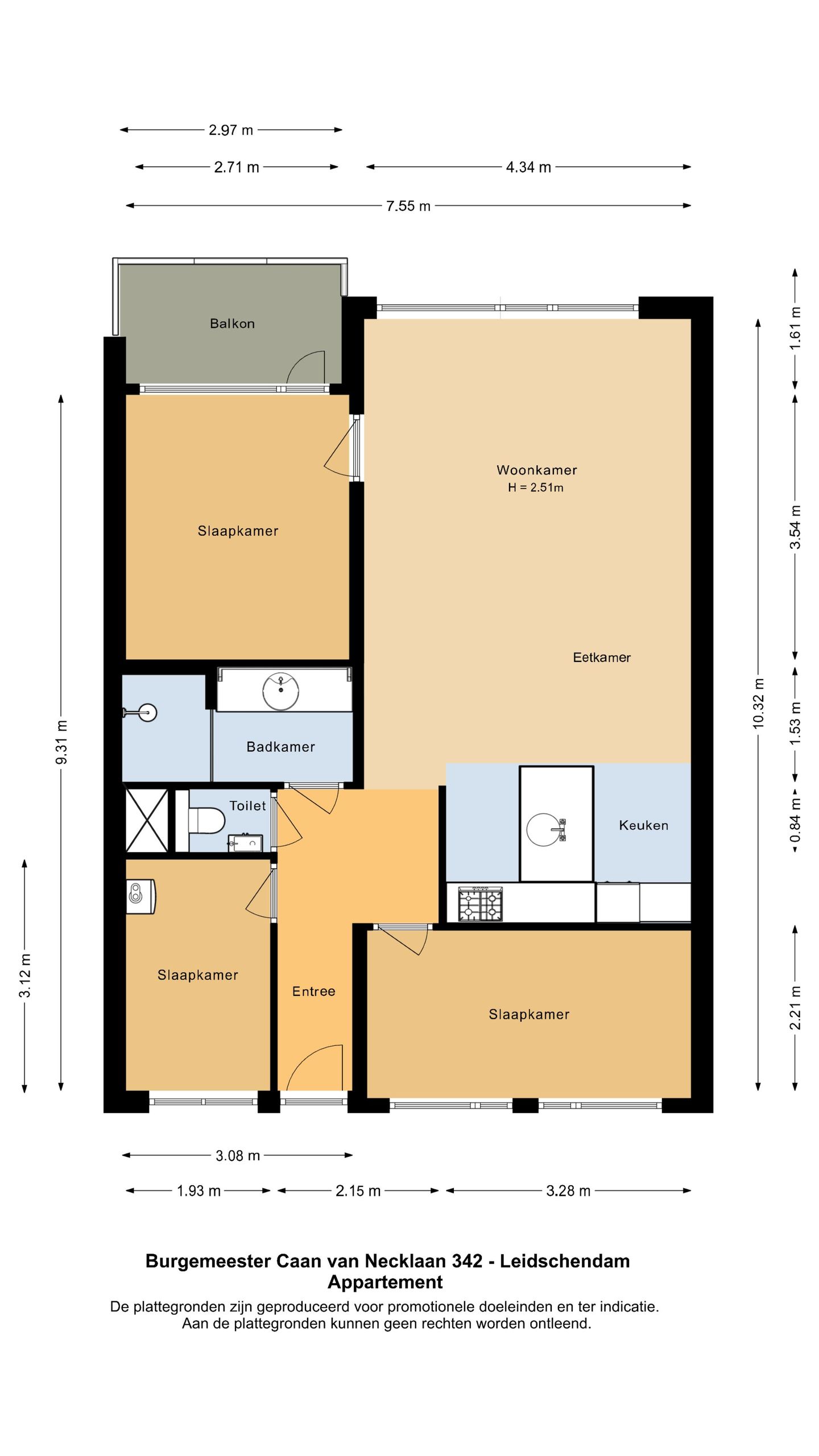 Foto 19 van Burgemeester Caan van Necklaan 342