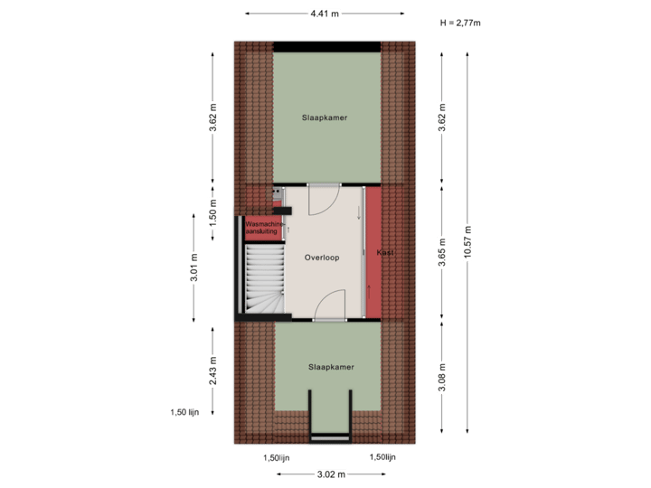 Zwijndrechtsestraat 25 - Eerste verdieping