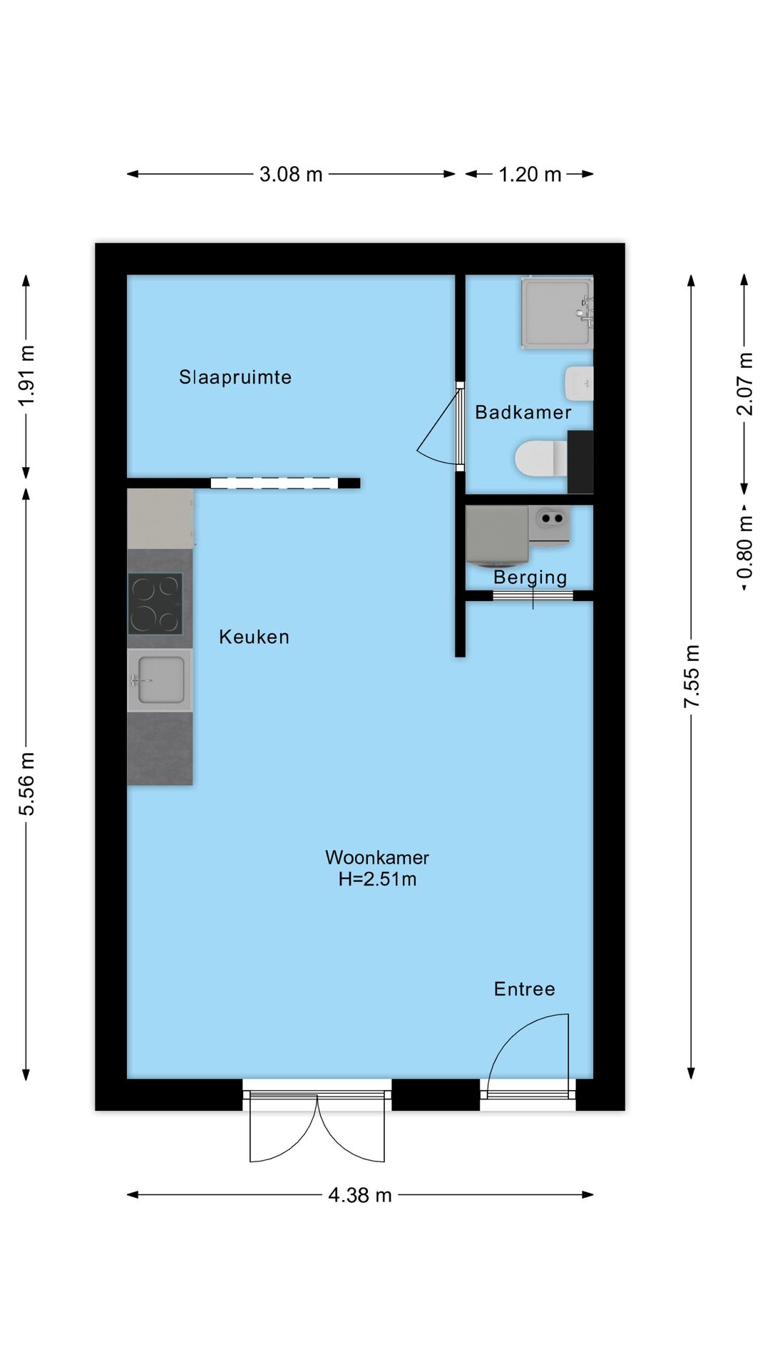 Foto 16 van Nieuwe Fellenoord 1-A