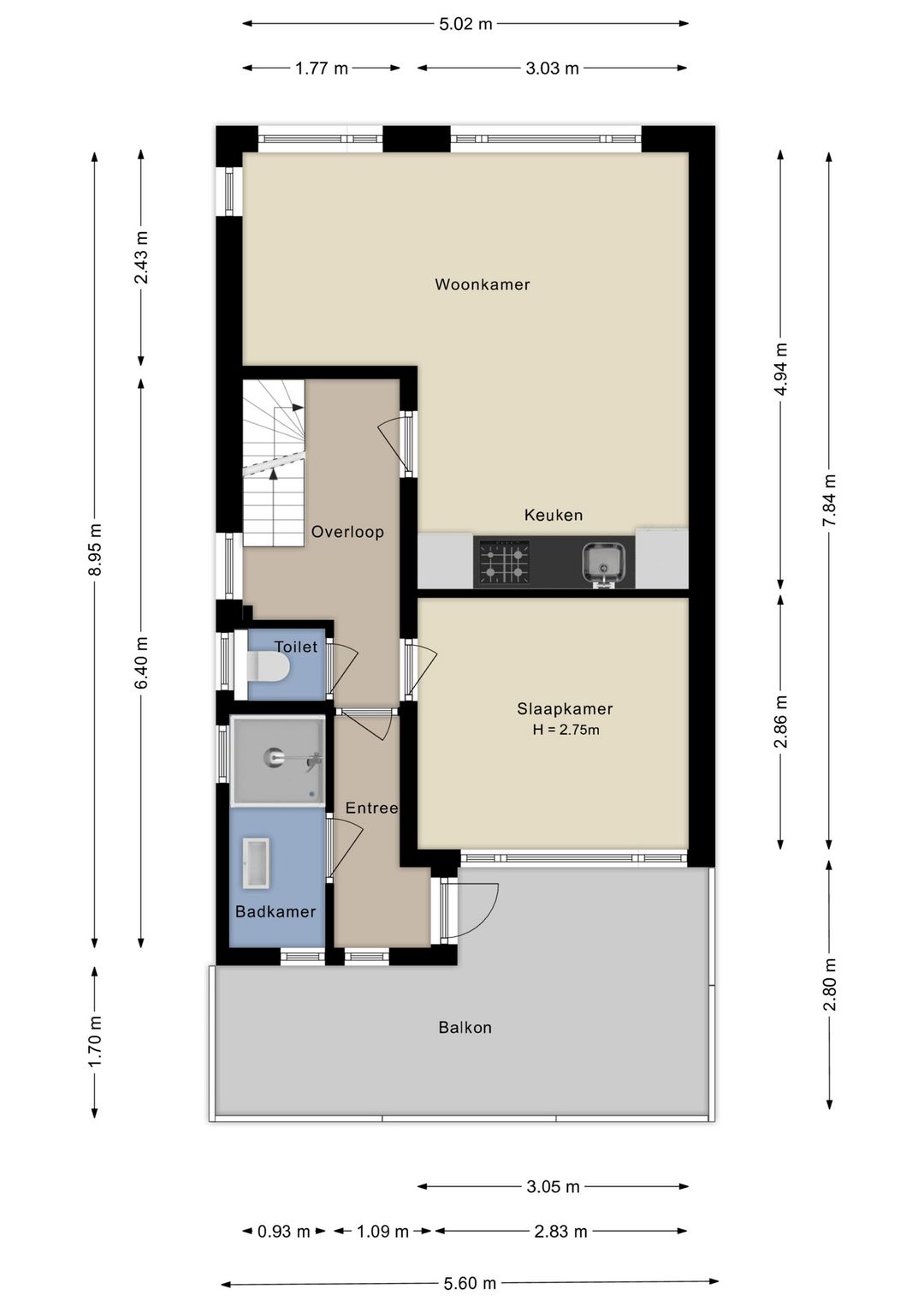 Foto 32 van St.-Bonifaciusstraat 53-BS