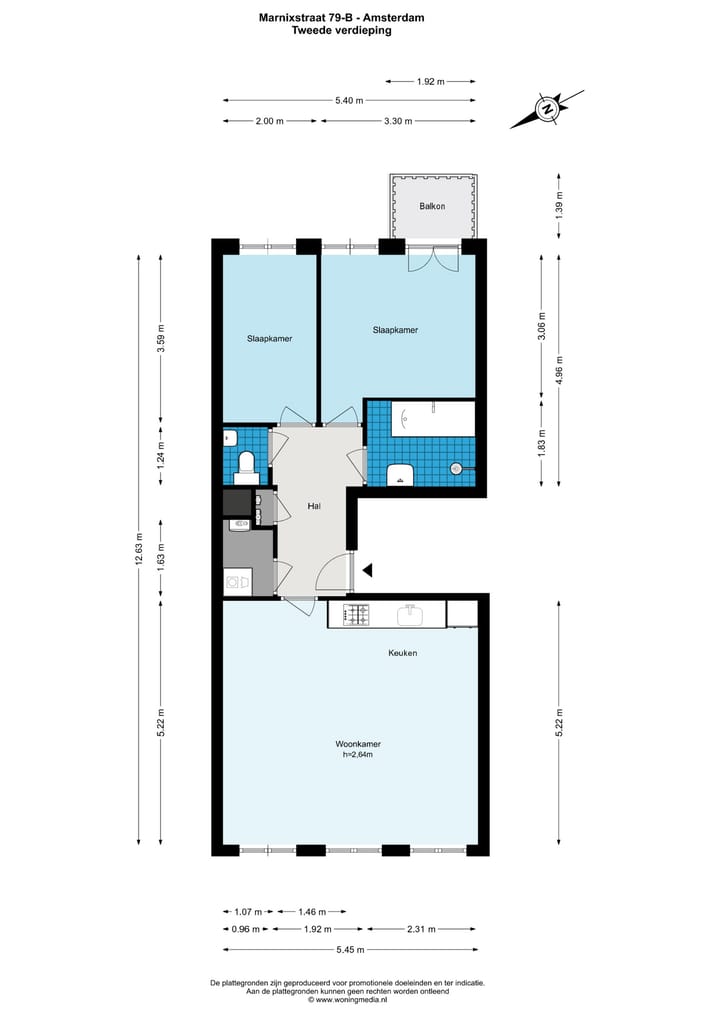 Photo 22 of Marnixstraat 79-B