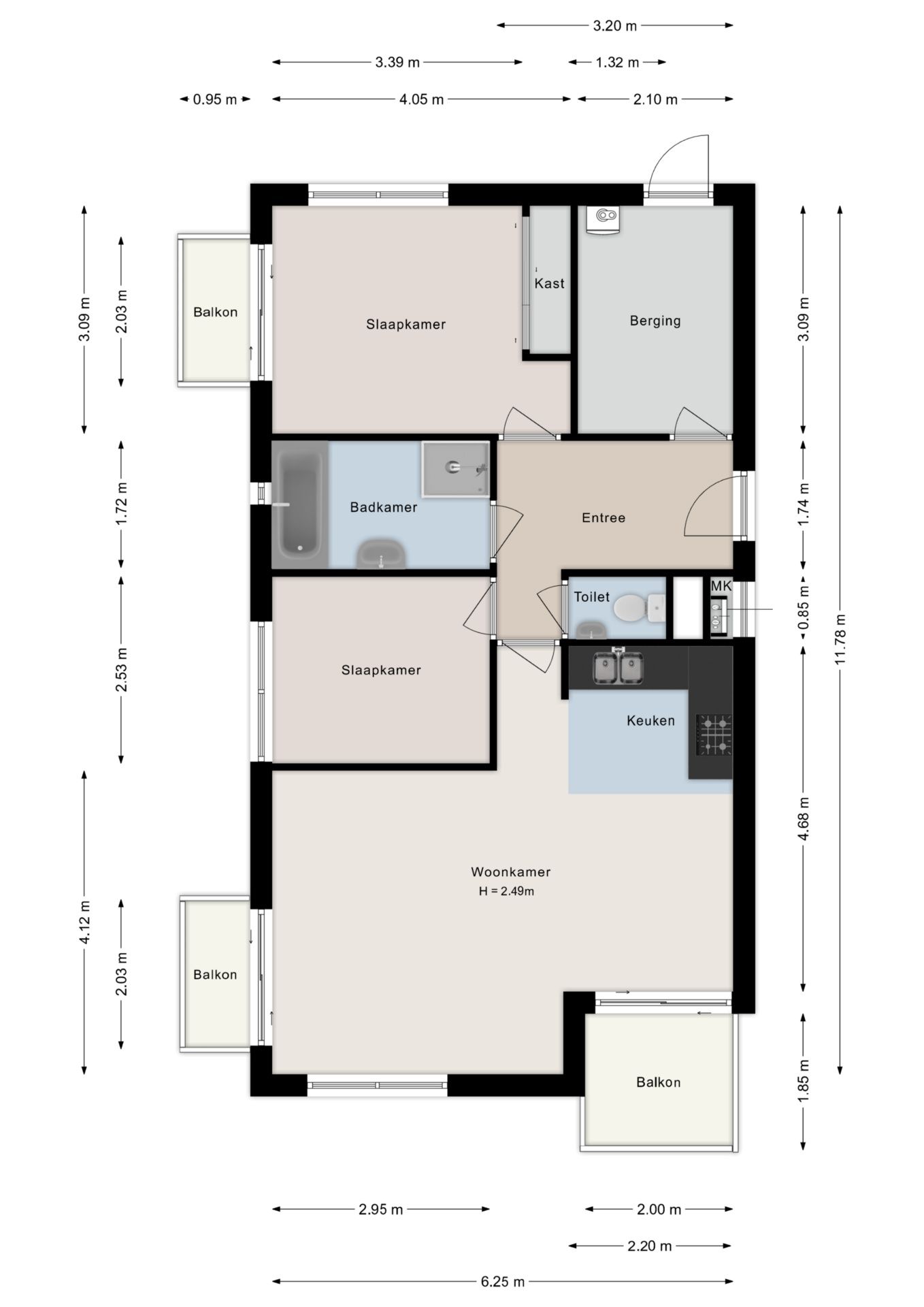 Foto 40 van Burgemeester Goeman Borgesiusstraat 25