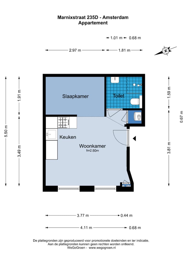 Photo 29 of Marnixstraat 235-D