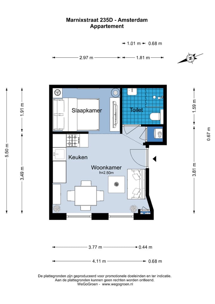 Photo 30 of Marnixstraat 235-D