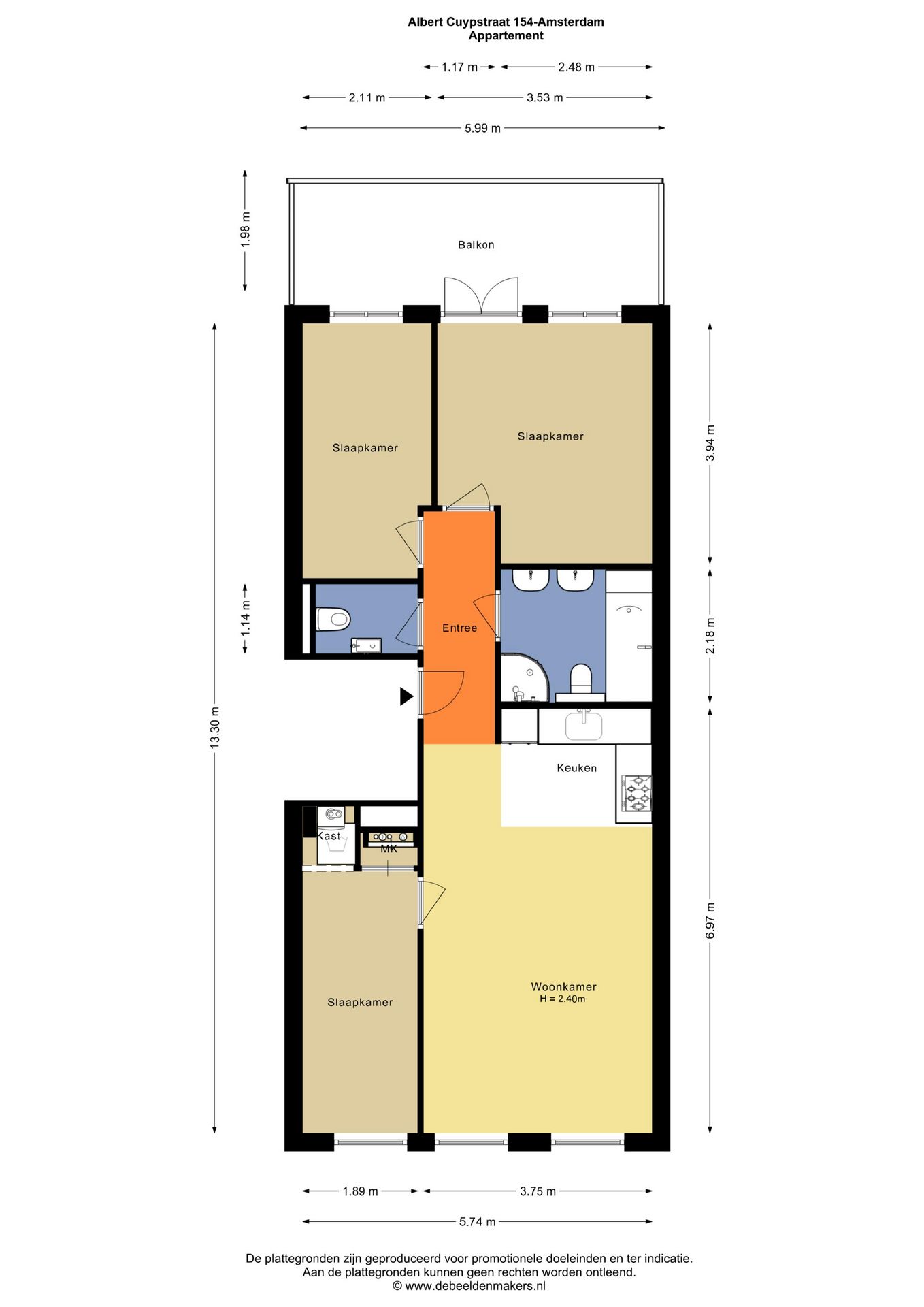 Foto 24 van Albert Cuypstraat 154-3