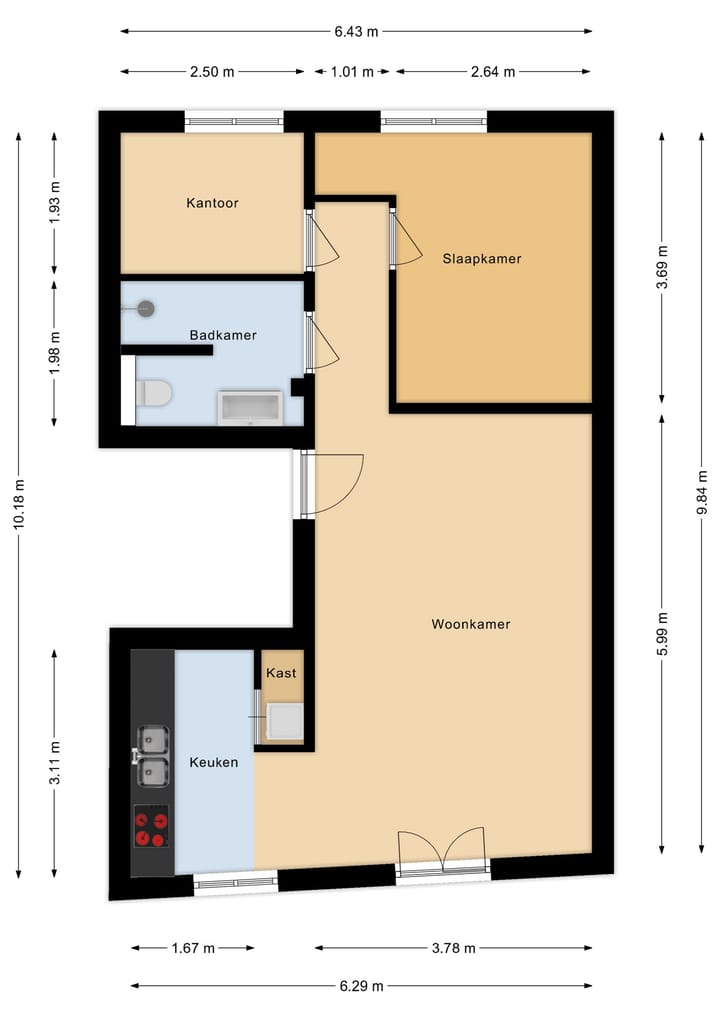 Photo 21 of Hertogstraat 53-A