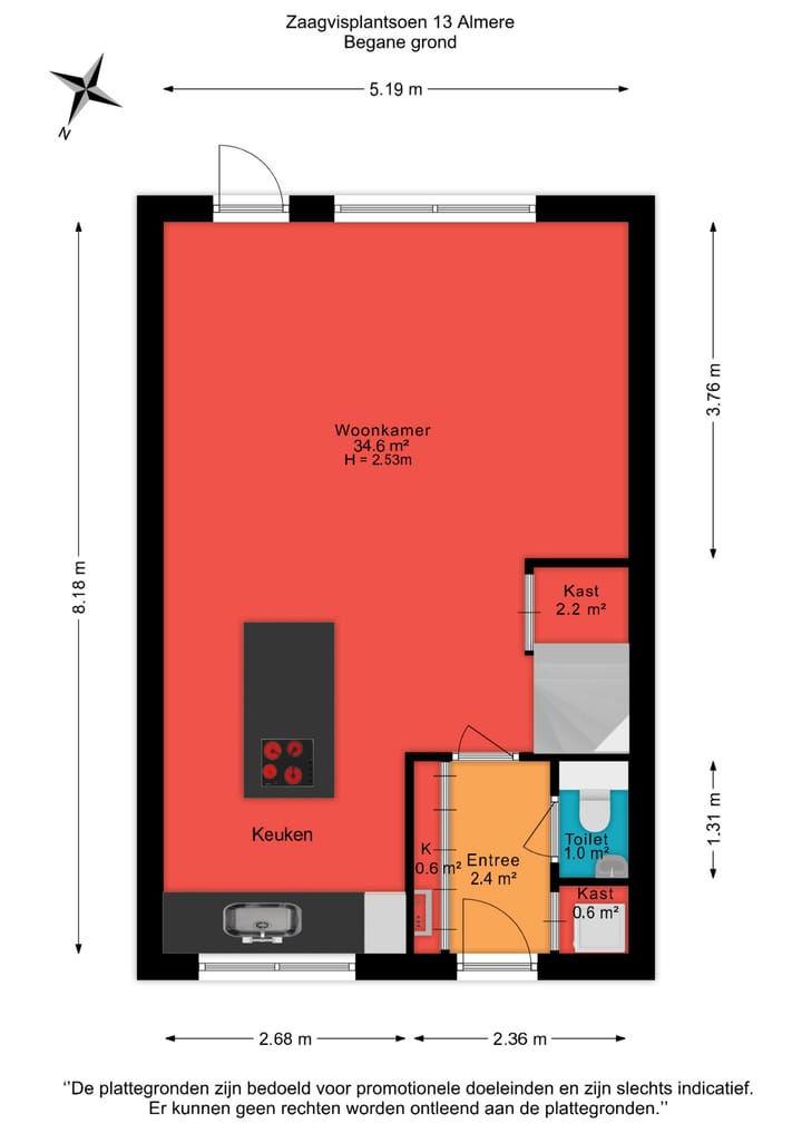 Foto 62 van Zaagvisplantsoen 13