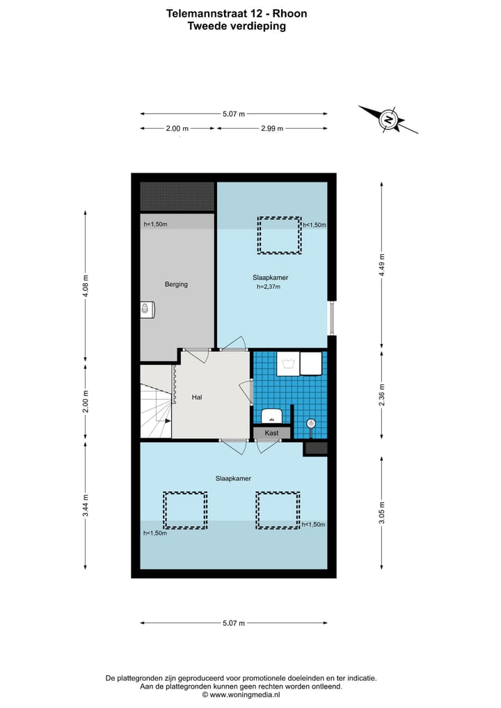 Foto 34 van Telemannstraat 12