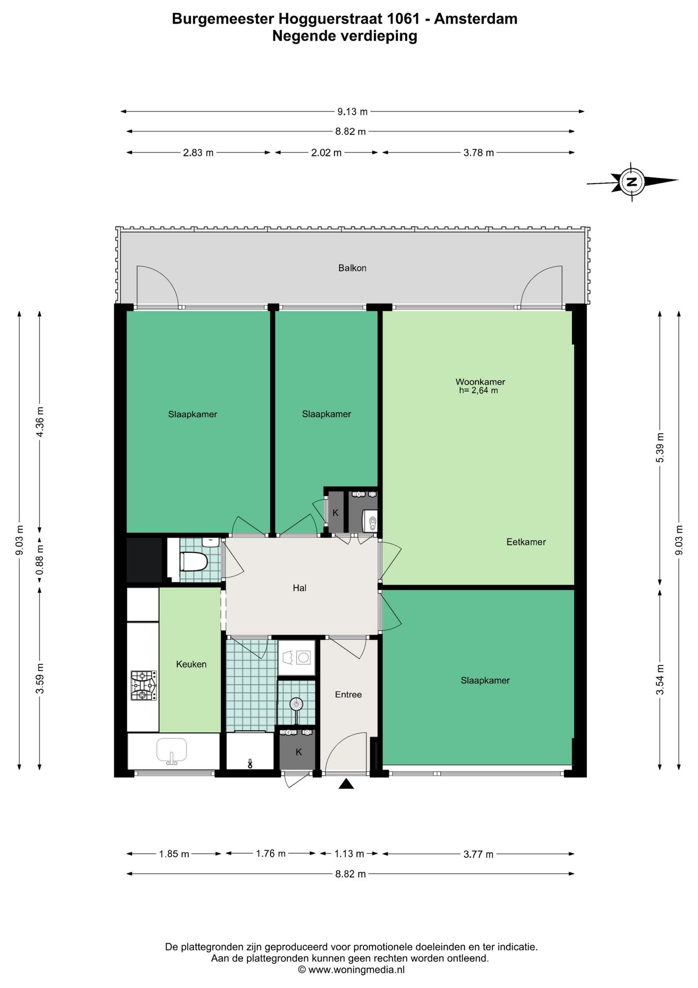 Foto 33 van Burgemeester Hogguerstraat 1061