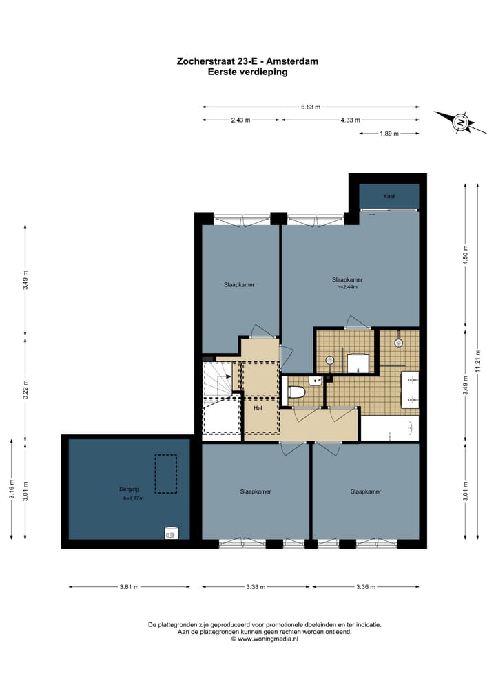 Foto 73 van Zocherstraat 23-E