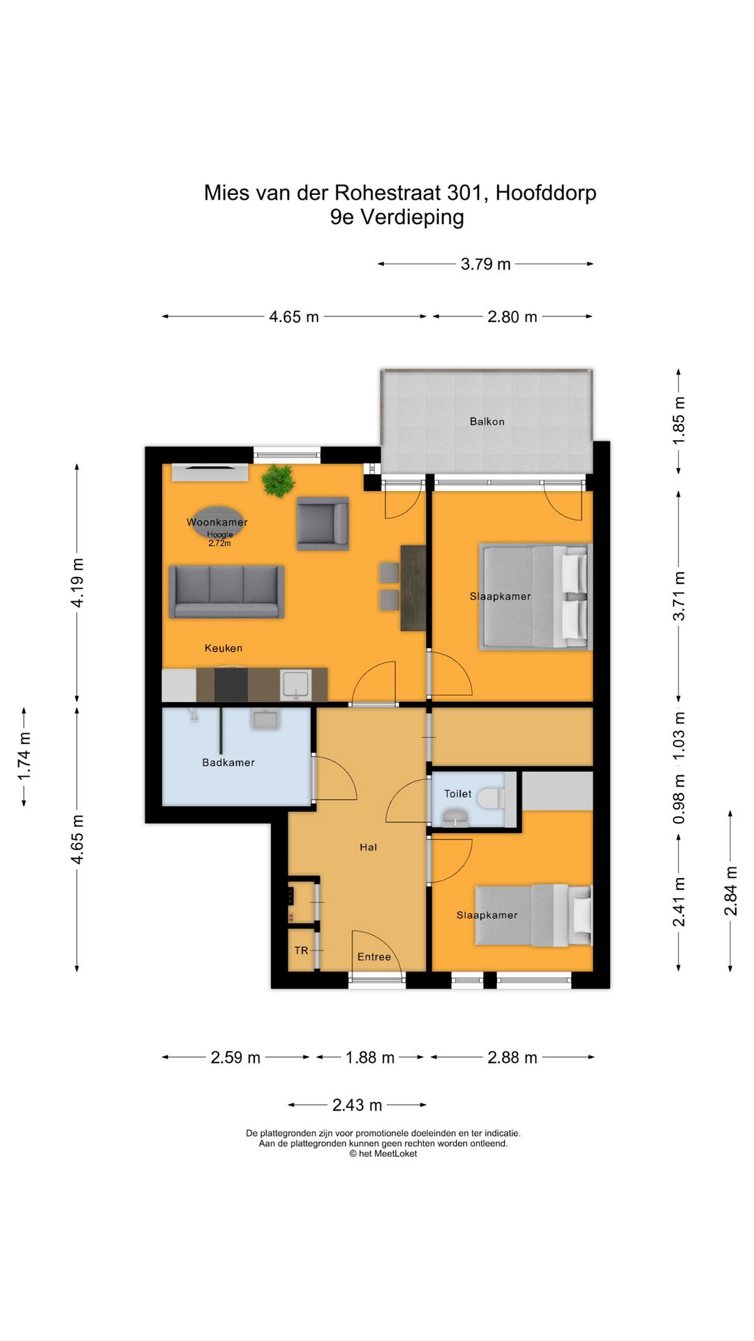 Photo 35 of Mies van der Rohestraat 301