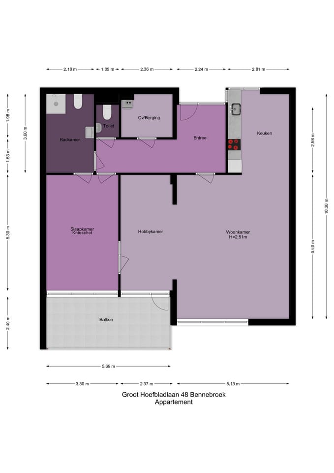 Foto 34 van Groot hoefbladlaan 48