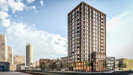 Foto van 3-kamer appartement Hoogbouw Portiekflat