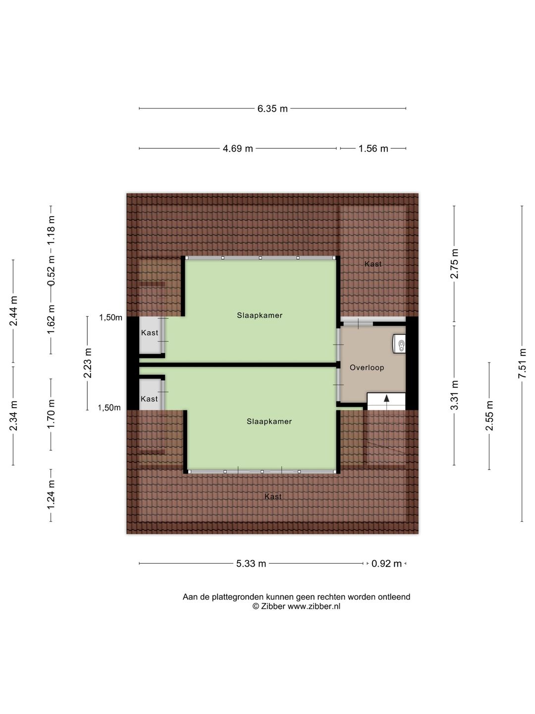 Foto 58 van Groen van Prinsterersingel 43