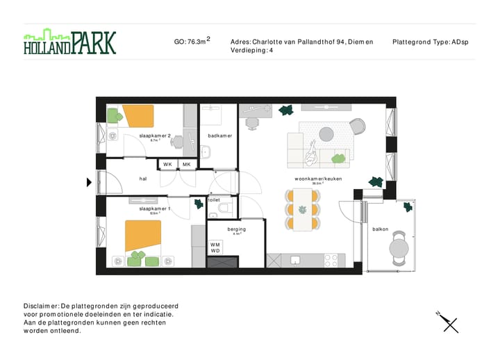 Photo 2 of Charlotte van Pallandthof 94