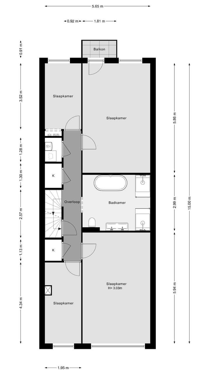 Foto 48 van Claes de Vrieselaan 54-B02