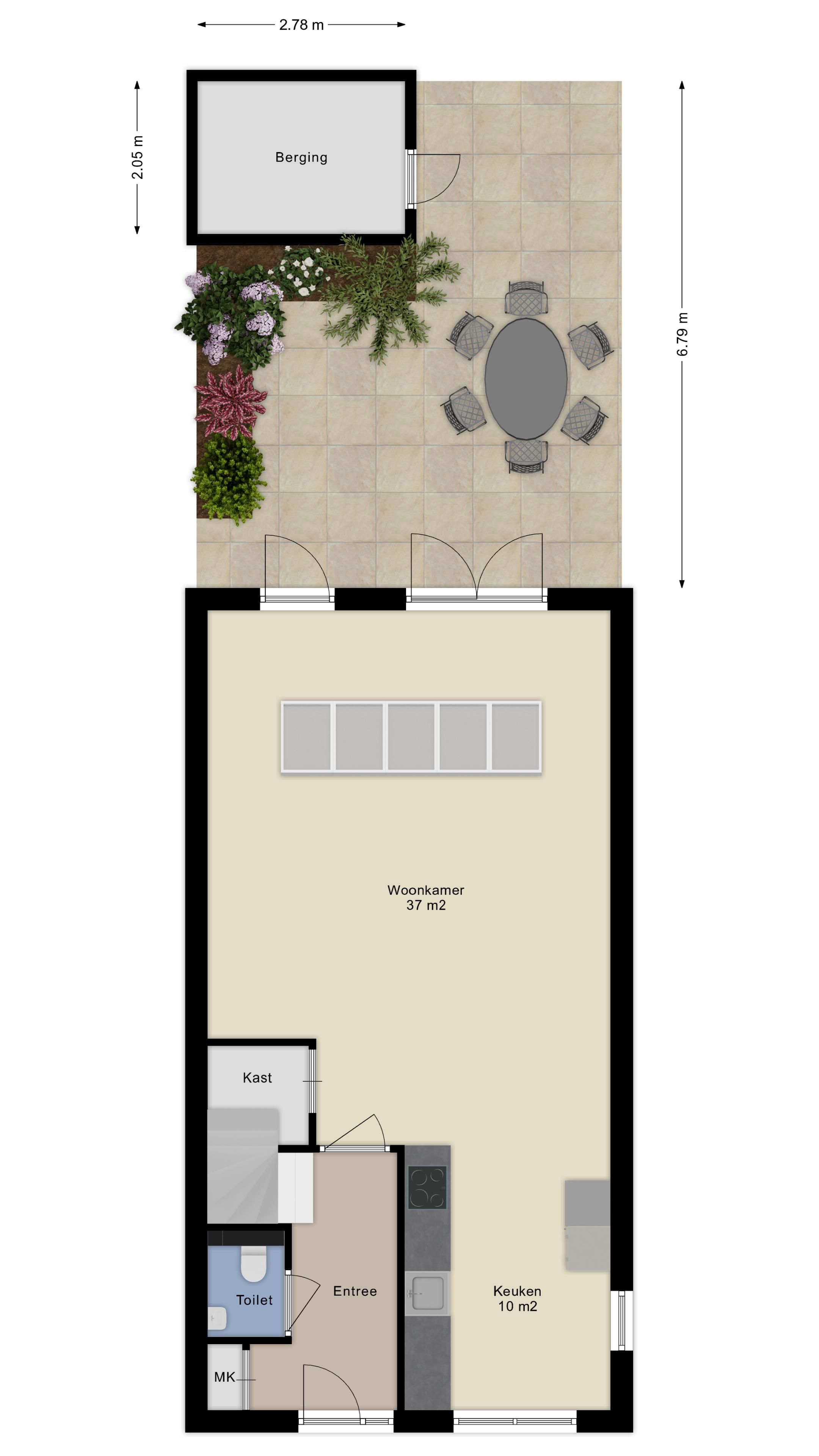 Foto 36 van Mahlerstraat 44-G