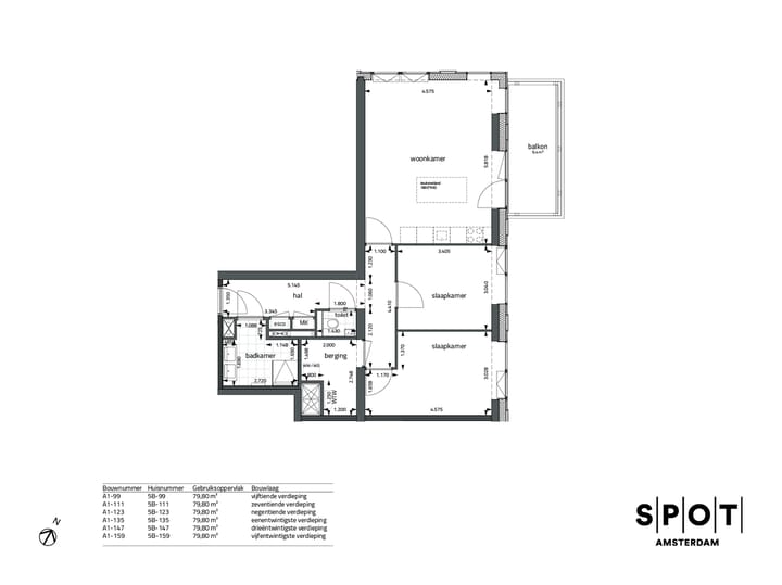 Foto 2 van SPOT Amsterdam | Crystal (Bouwnr. 111)