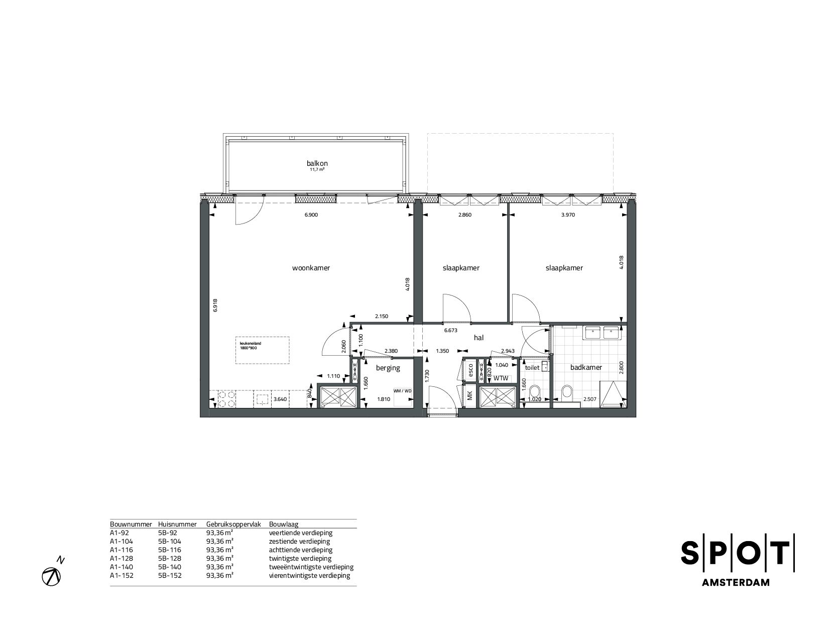 SPOT Amsterdam | Crystal (Bouwnr. 92), Amsterdam, 1101DA, Noord-Holland, Nederland  