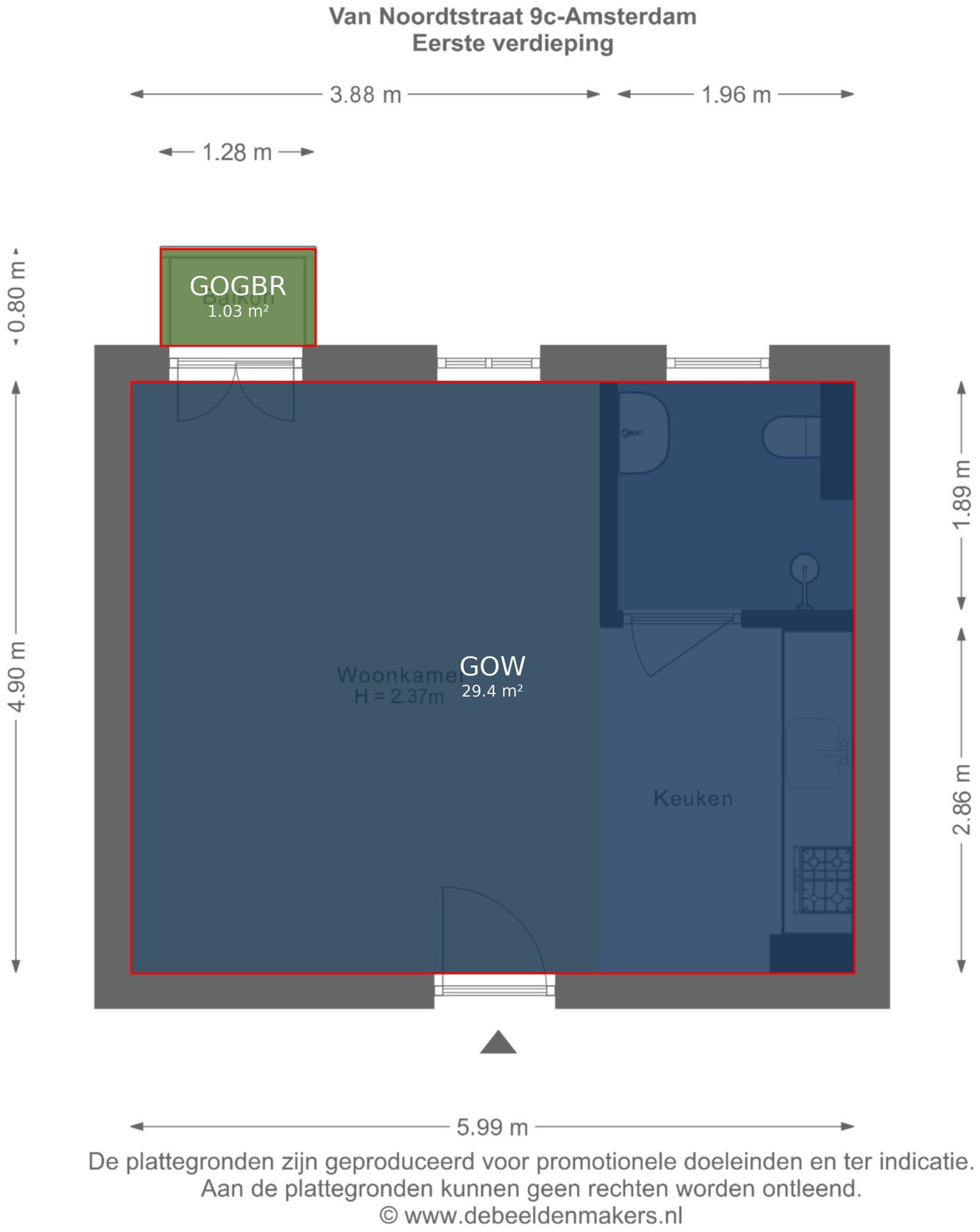 Foto 27 van Van Noordtstraat 9-C