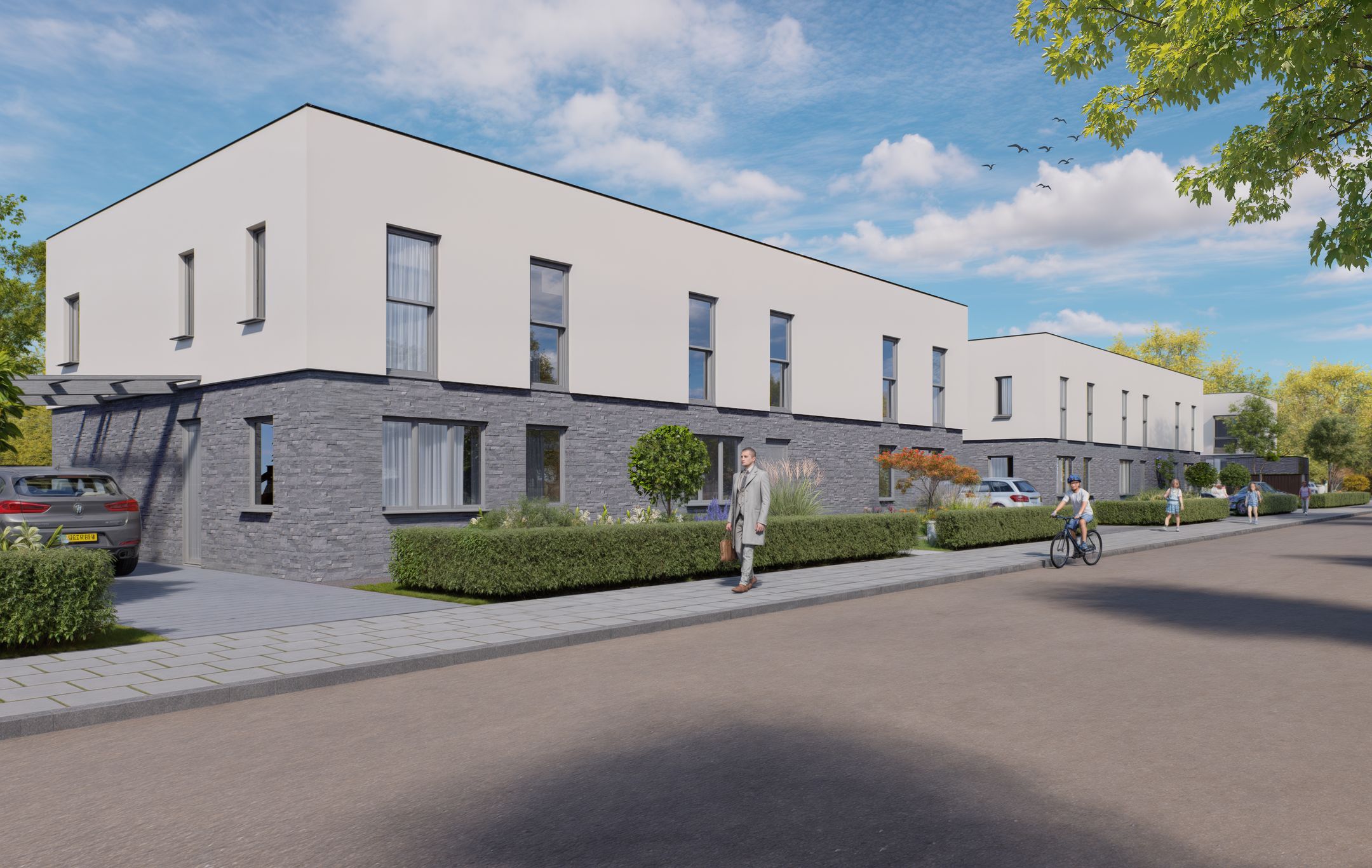 Twee-onder-een kap woning (Bouwnr. 8), Kerkrade, 6466LK, Limburg, Nederland  