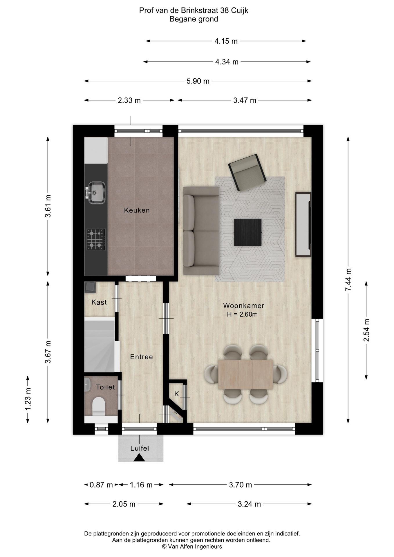 Foto 51 van Prof vd Brinkstraat 38