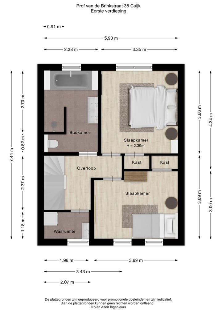 Photo 53 of Prof vd Brinkstraat 38