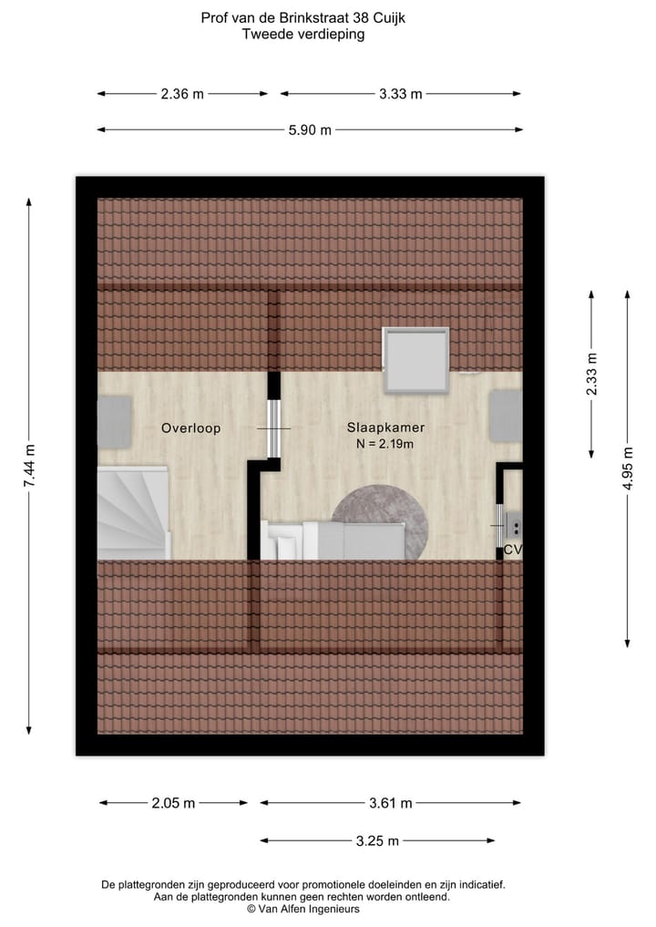 Photo 55 of Prof vd Brinkstraat 38