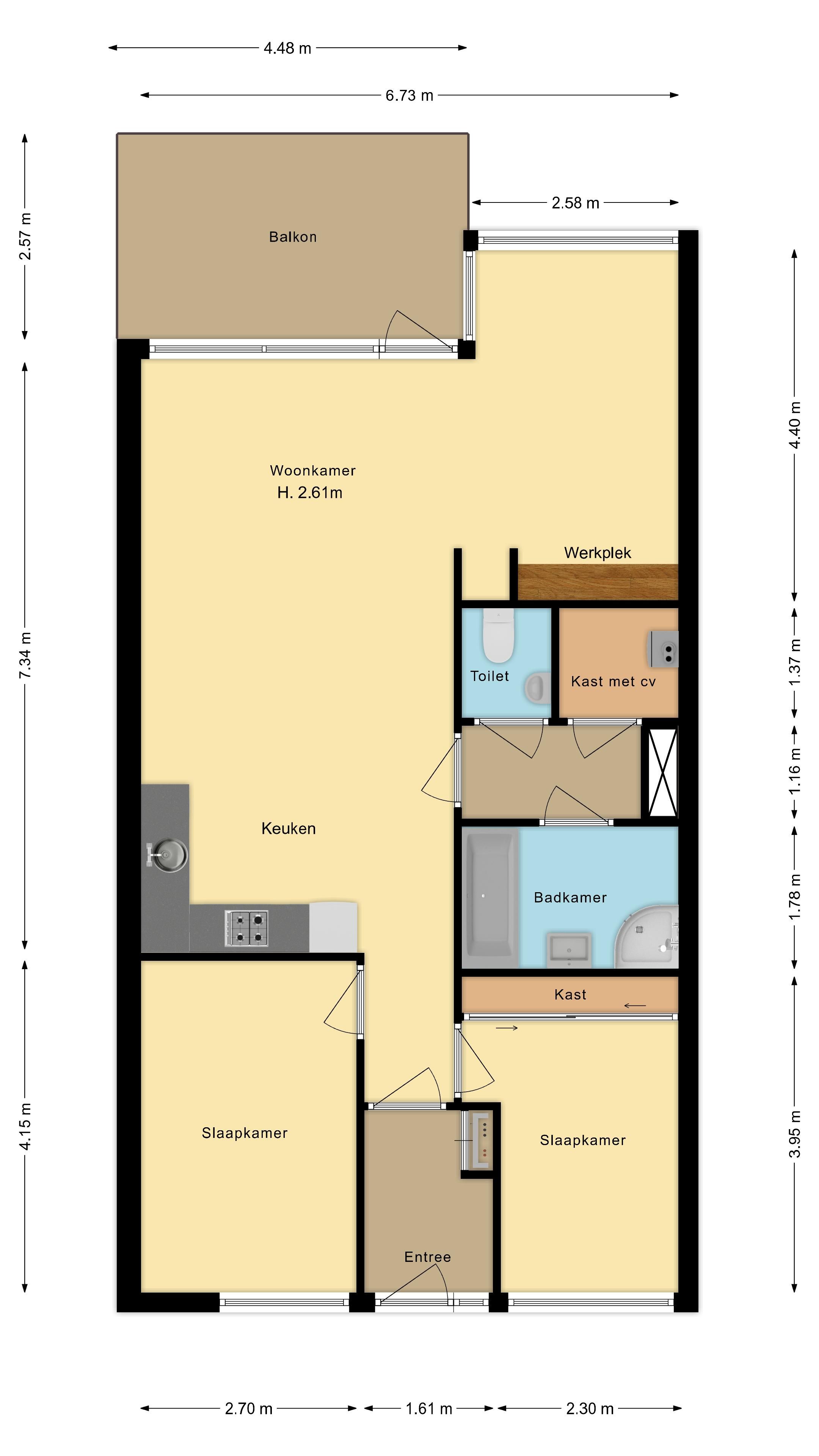 Foto 27 van Leonardo da Vinciplein 104