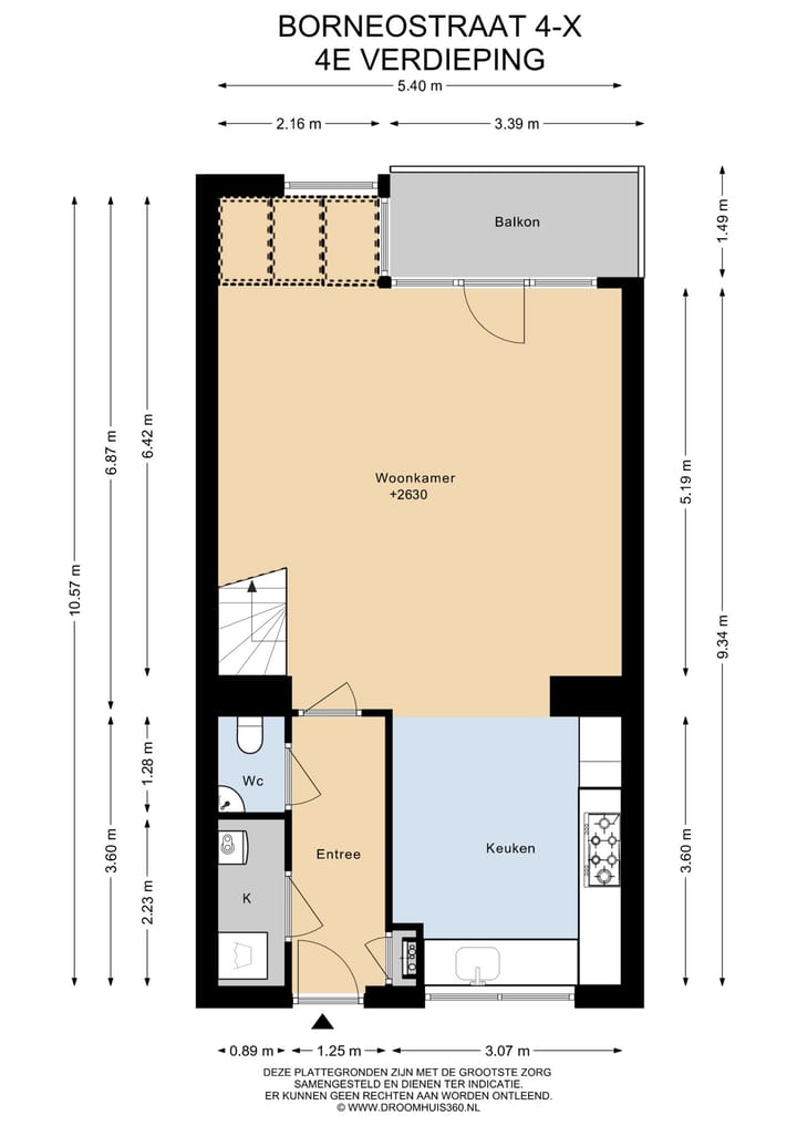 Foto 7 van Borneostraat 4-X