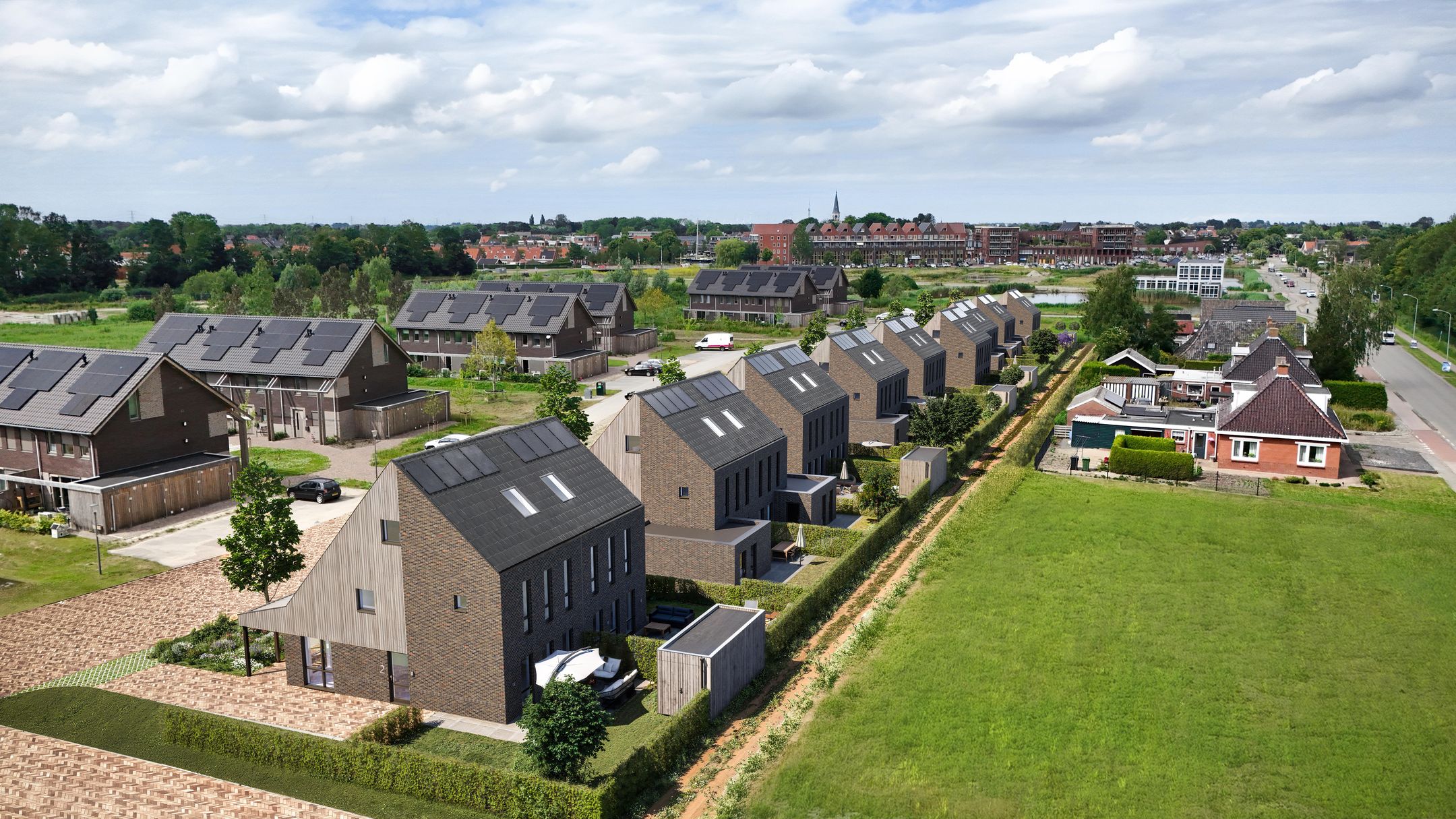 Foto 3 van "Wonen in het park" 2/1 kap woningen (Bouwnr. 7)