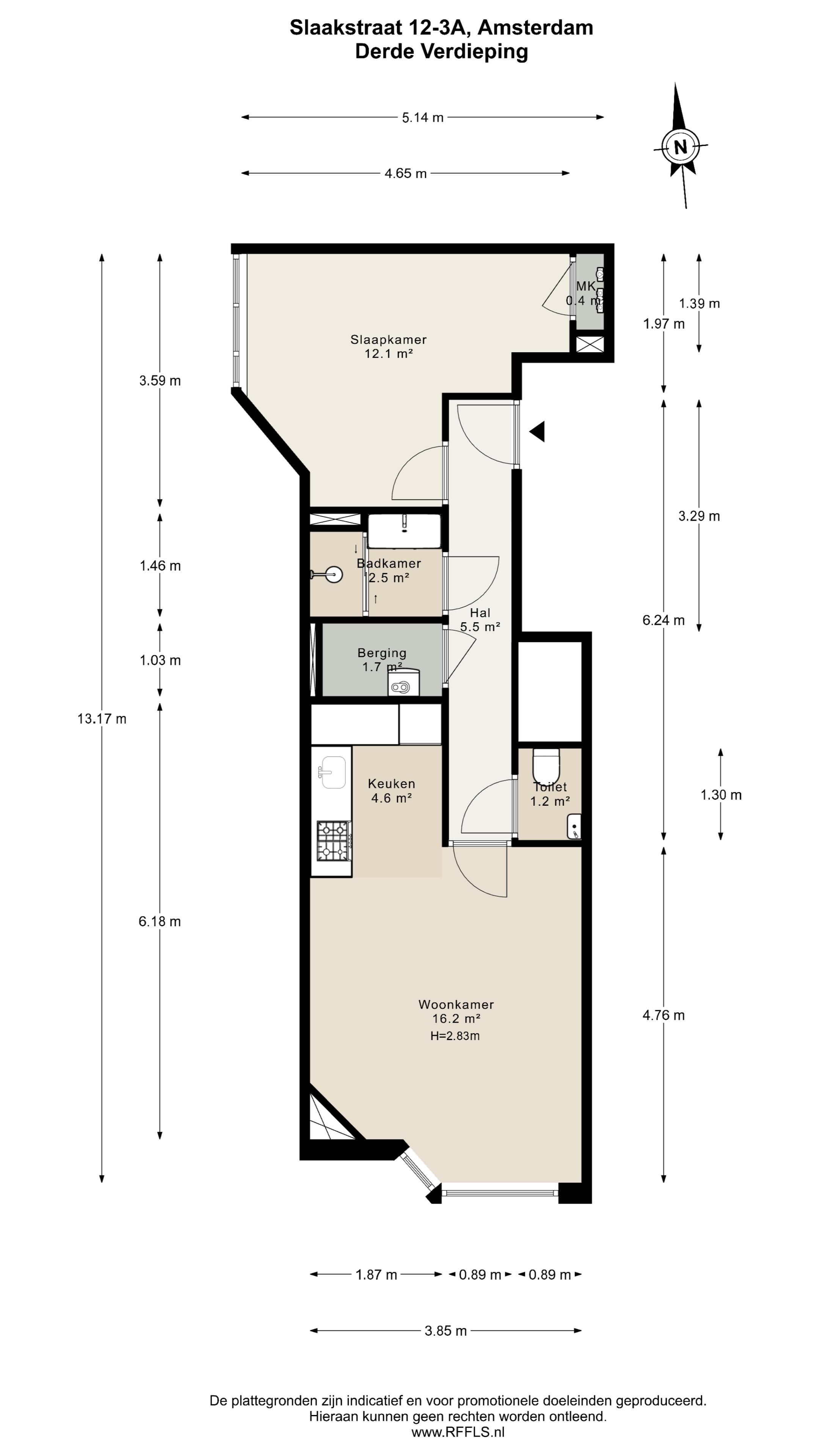 Photo 21 of Slaakstraat 12-3A