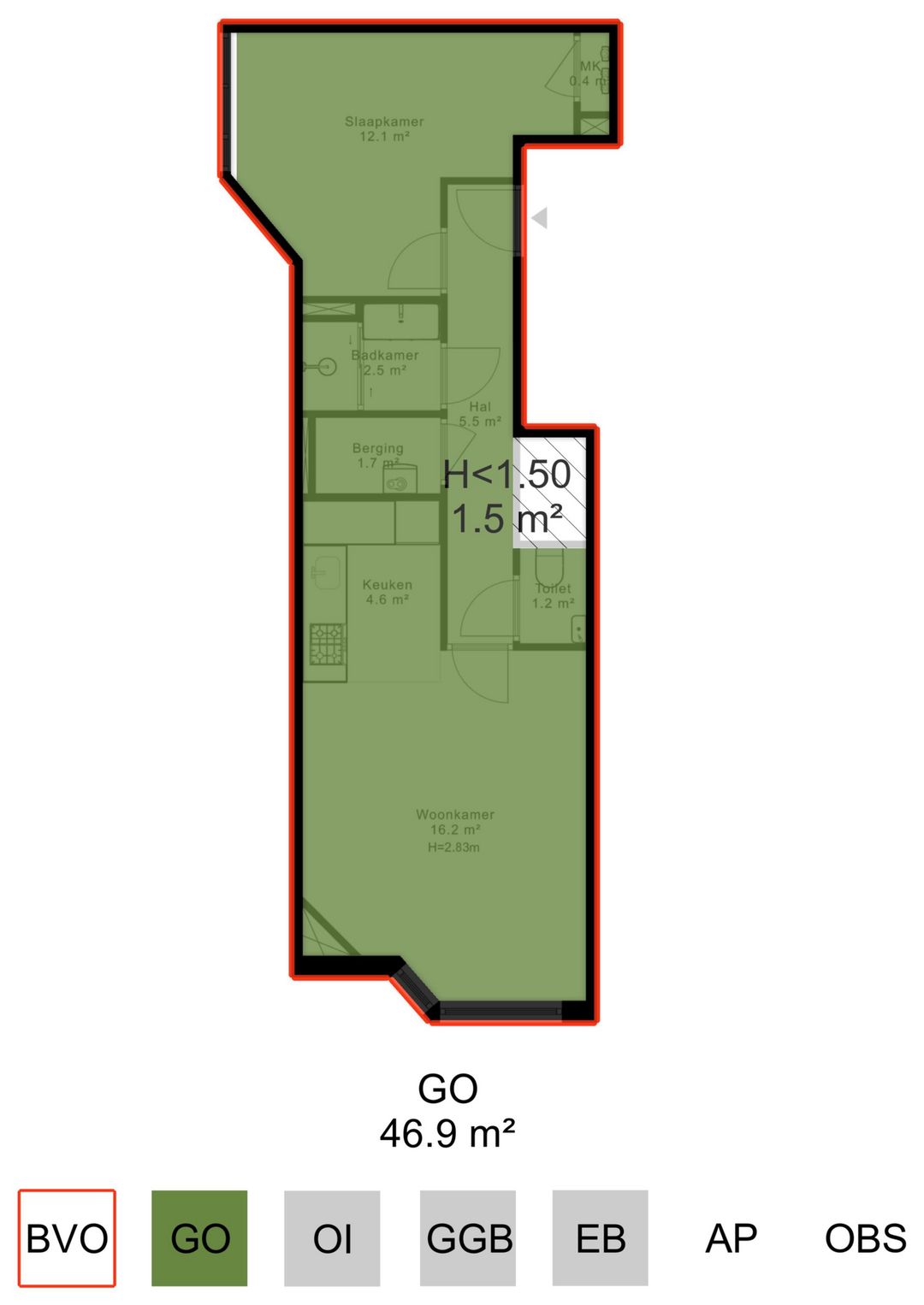 Photo 23 of Slaakstraat 12-3A